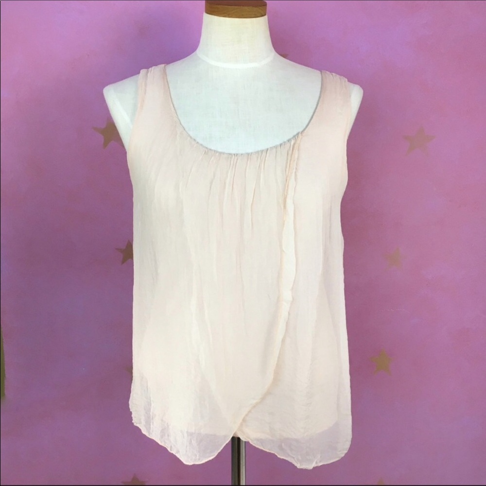 SILK TOP PINK BY ANGELA MADE IN ITALY